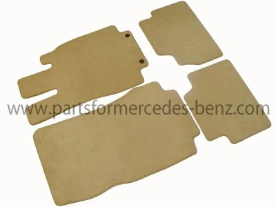 W220SClass1999-2005TailoredCarpetMatSet(Sand)