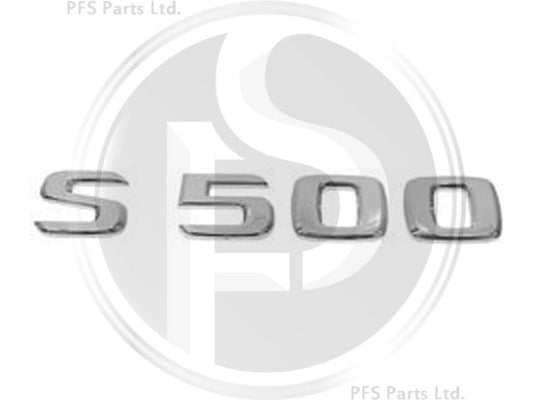 W222SClass2013-2018S500Badge