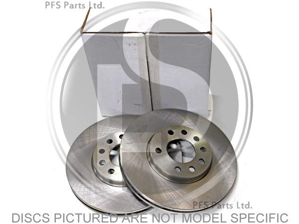 W245BClassB150-B200T’05-’11SolidRearDiscSet–258mmAftermarket