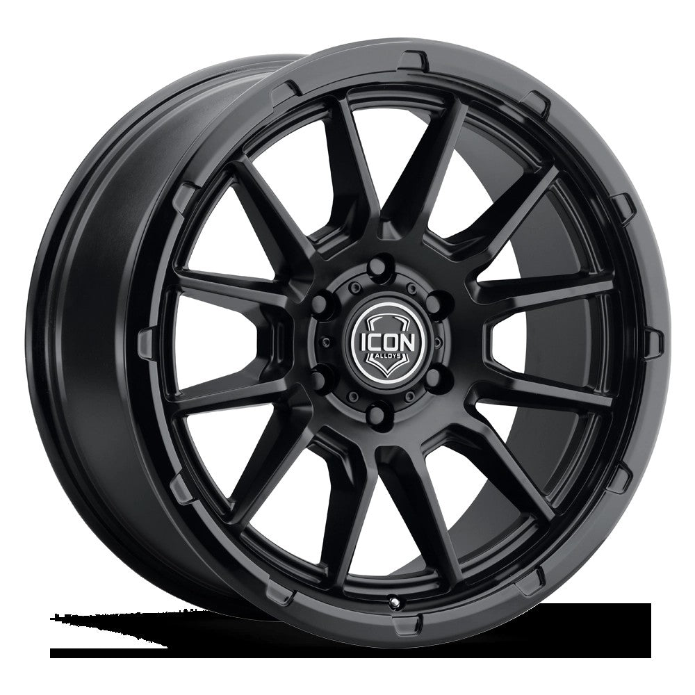 WheelICONAlloysCajonDoubleBlack–PerformanceOffroad4x4