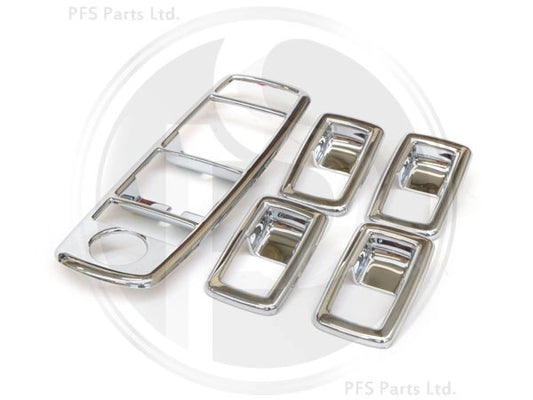 X164GL2006-2011ChromeWindowSwitchCovers(Front)